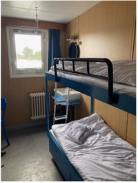 Zimmer auf dem Schiff „Arcona“